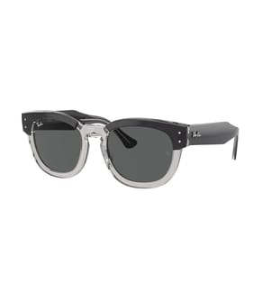 Mega Hawkeye Sonnenbrille - Transparent Grau und Dunkelgrau