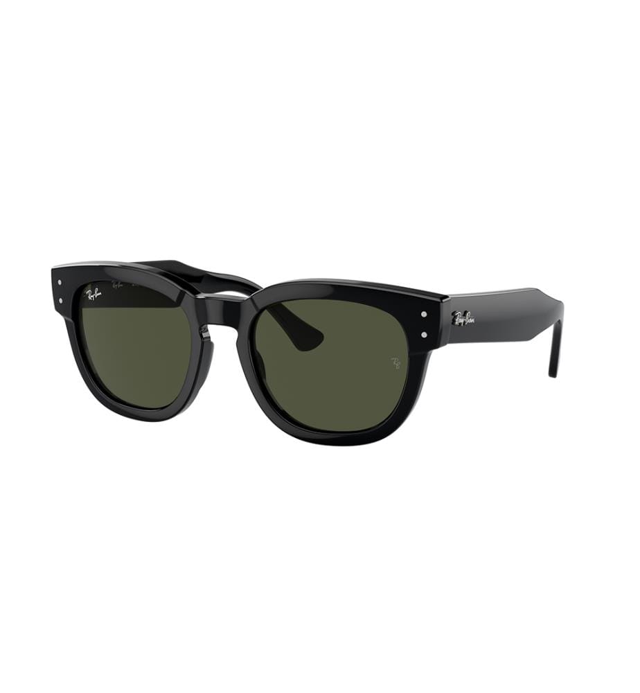Mega Hawkeye Sunglasses - Black and Green