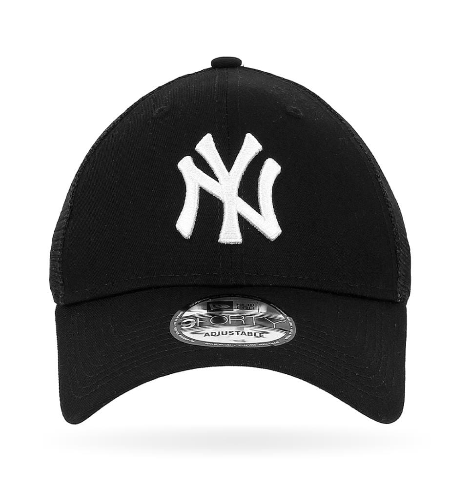 Trucker Cap New York Yankees - Schwarz und Weiss