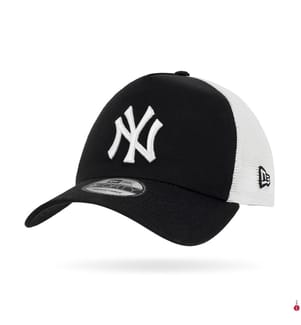 Trucker Cap New York Yankees - Schwarz und Weiss