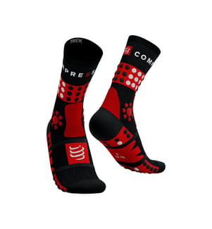 Wandersocken - Schwarz, Rot und Weiss