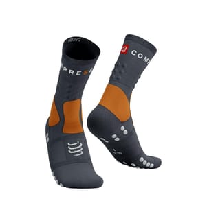 Wandersocken - Grau und Orange