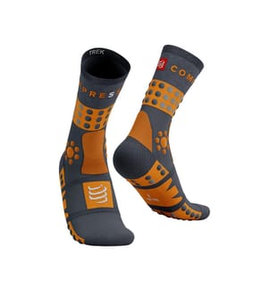 Trekking-Socken - Grau und Orange