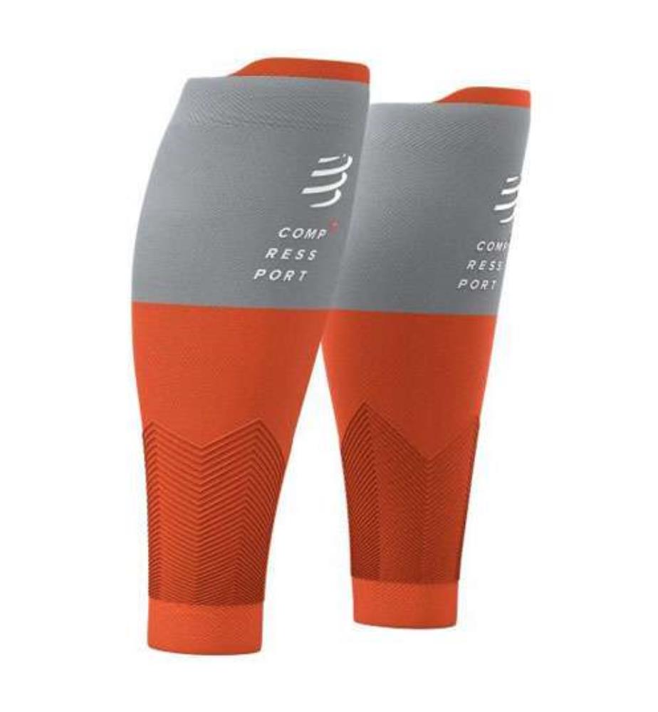 R2V2 Wadenkompressionsärmel - Orange und Grau