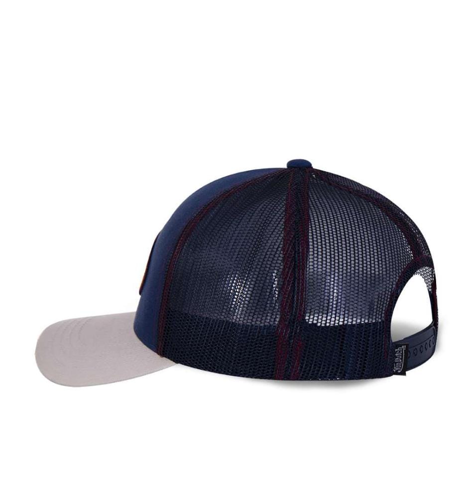 Cappello trucker - Blu e beige