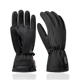 Wiederaufladbare beheizbare Handschuhe G22 - Schwarz