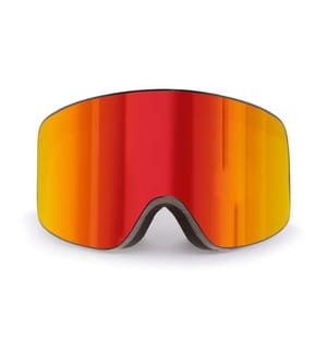 Skibrille Aneto - Schwarz und Rot Revo