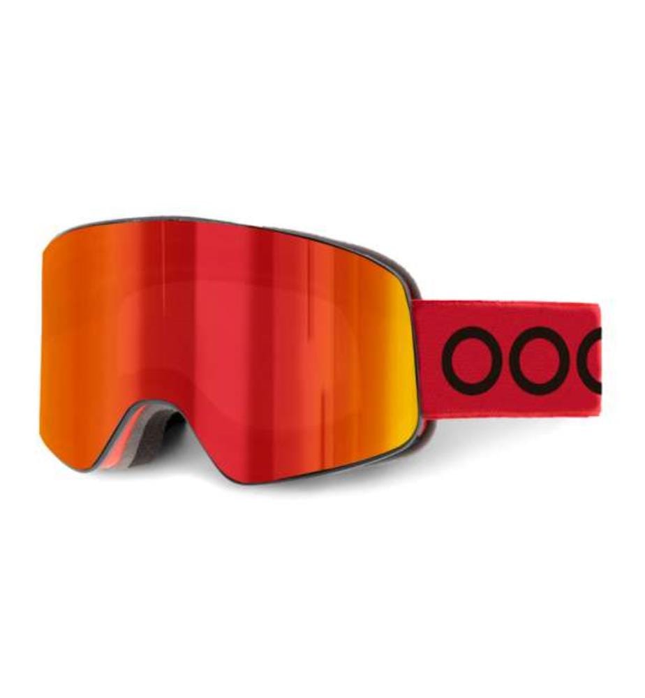 Skibrille Aneto - Schwarz und Rot Revo