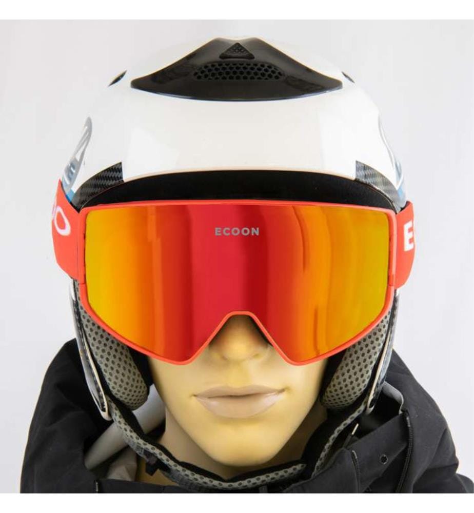 Skibrille Aneto - Schwarz und Rot Revo