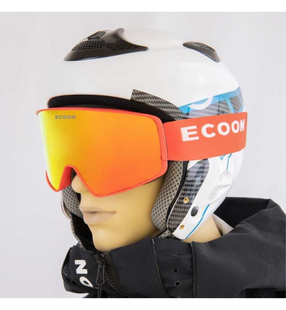 Skibrille Aneto - Schwarz und Rot Revo