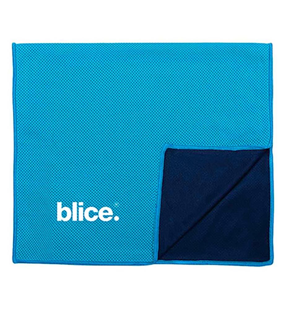 3er-Pack kühlende Handtücher 100 x 30 cm - Blau