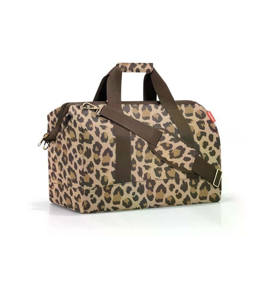 Borsa a tracolla Allrounder L - Leopardo marrone
