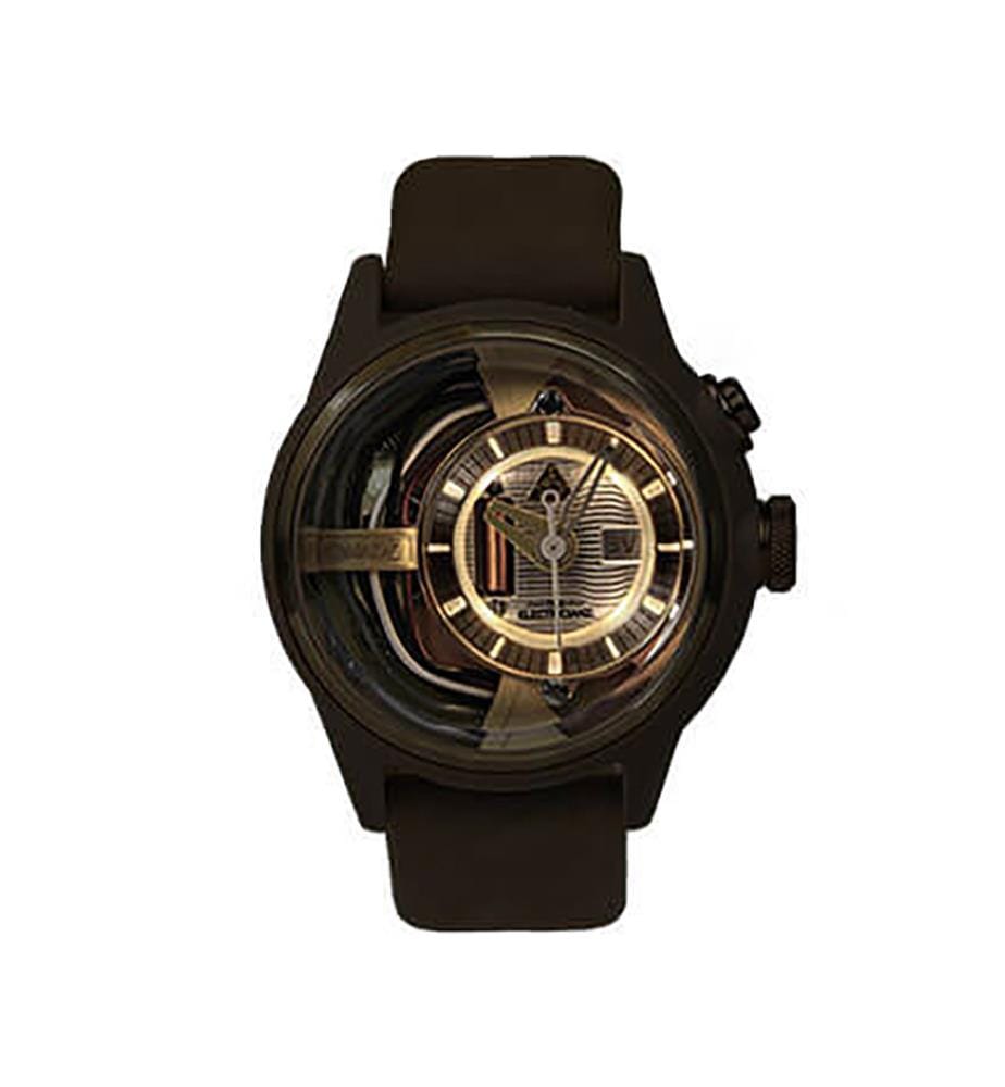 Unisex-Uhr Nomad Z 42 mm - Schwarz und Gold