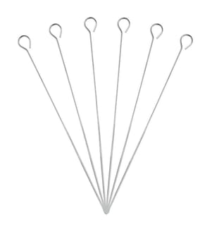 Set aus 6 Shisha-Spiessen