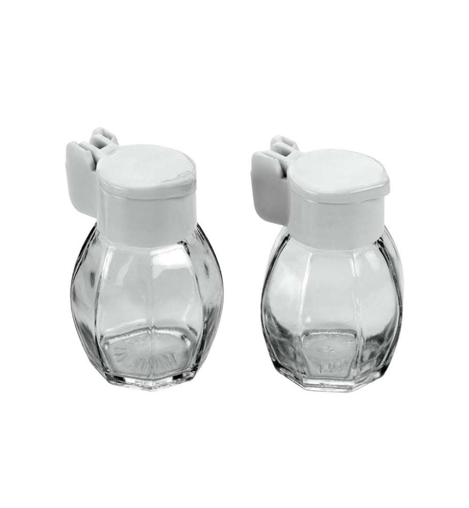 Set sale e pepe con coperchio a scatto da 40 ml