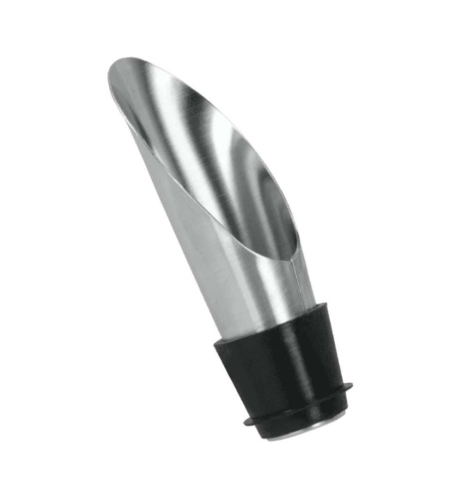 Non-drip wine pourer
