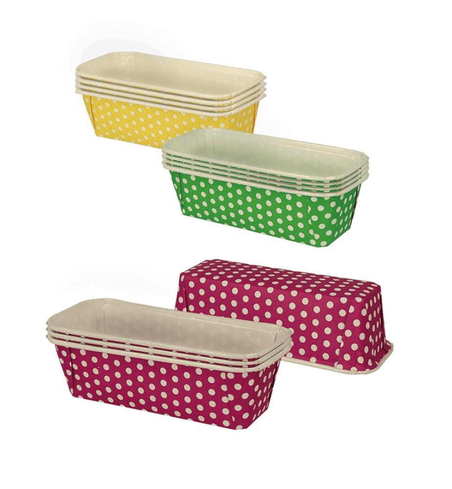 4er-Set Backformen aus Pappe