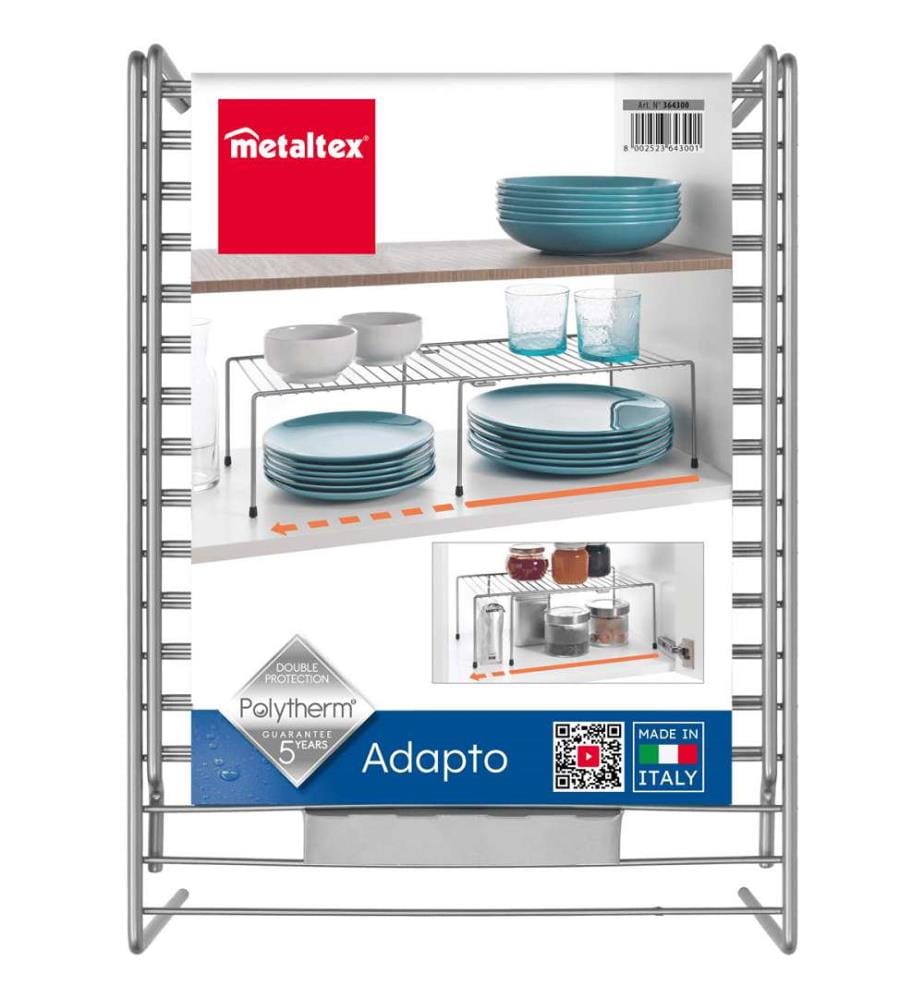 "Adapto" Space saver stackable shelf adjustable in Polytherm