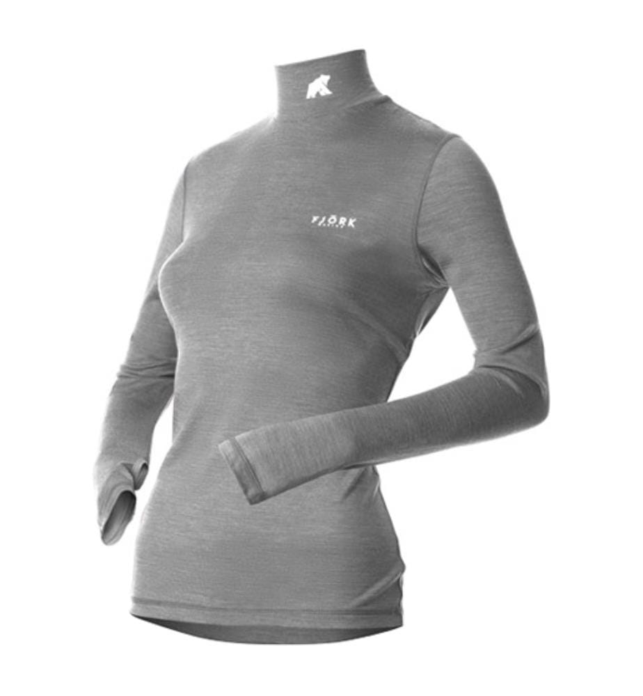Top Baselayer Bjork Roll 210g - Gris