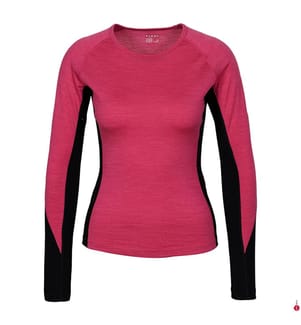 T-shirt à Manches Longues 210 Col rond - Rose