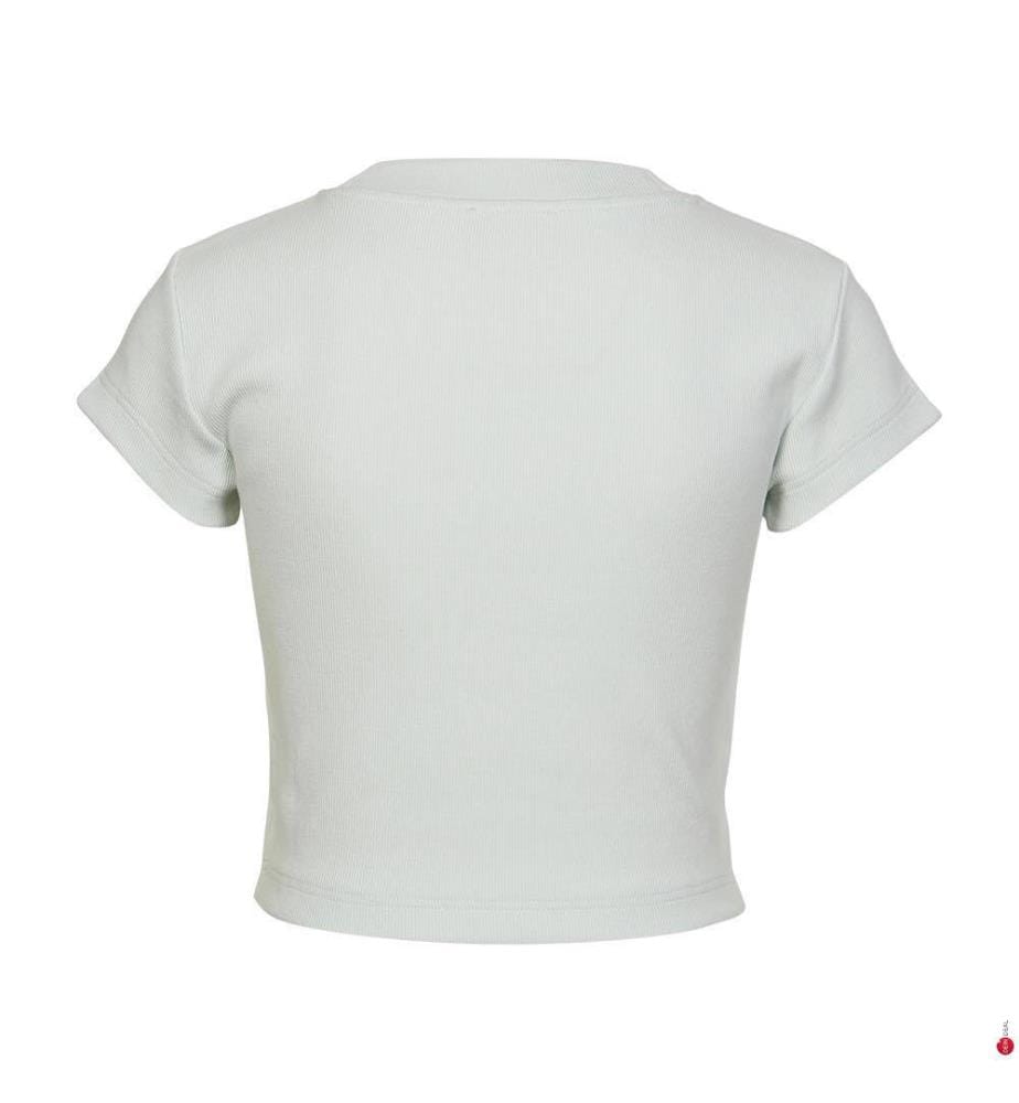 Crop-Top - Gris Clair