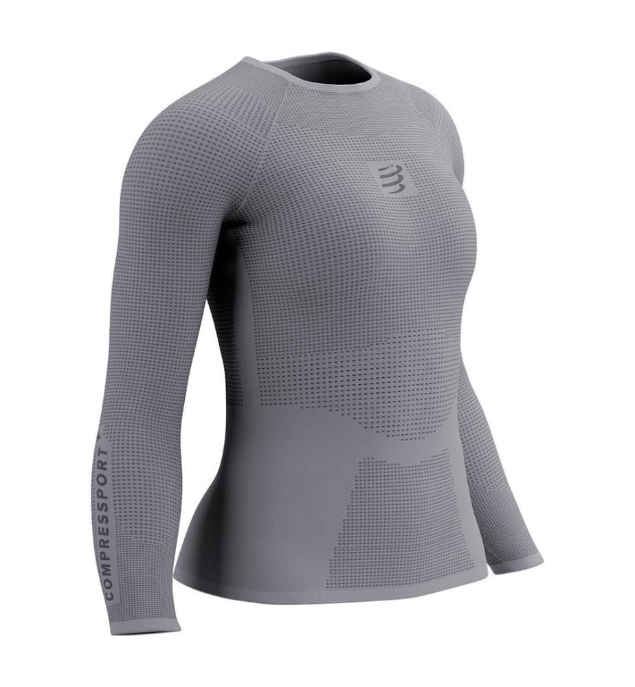 T-Shirt Manches Longues On/Off Base Layer - Gris Clair