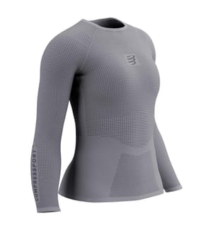 T-Shirt Manches Longues On/Off Base Layer - Gris Clair