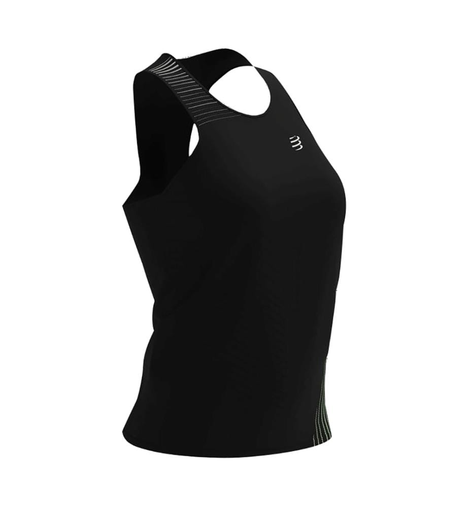 T-Shirt sans manches - Noir & Vert Paradis
