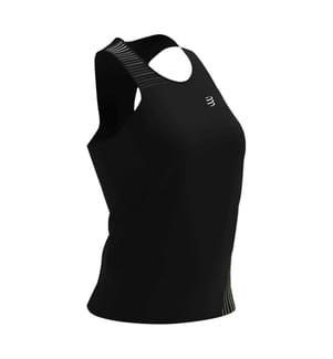 T-Shirt sans manches - Noir & Vert Paradis