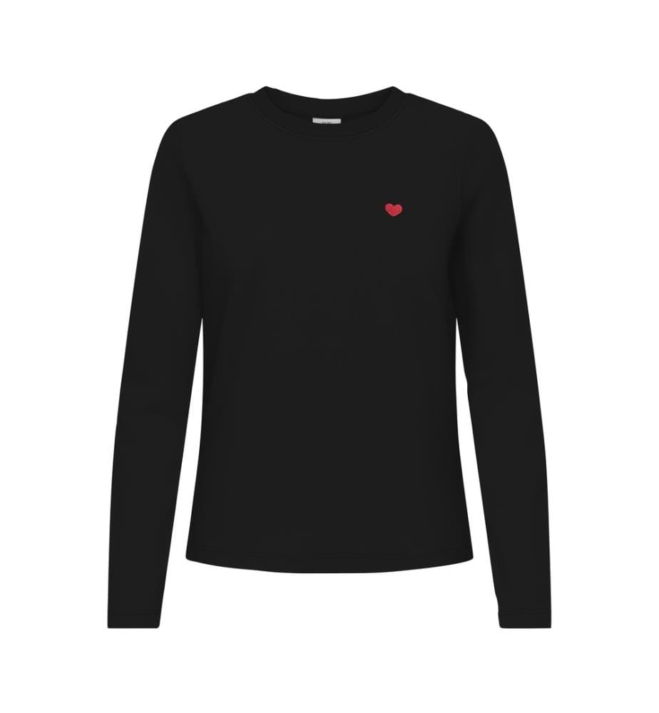 T-Shirt à manches longues - Noir