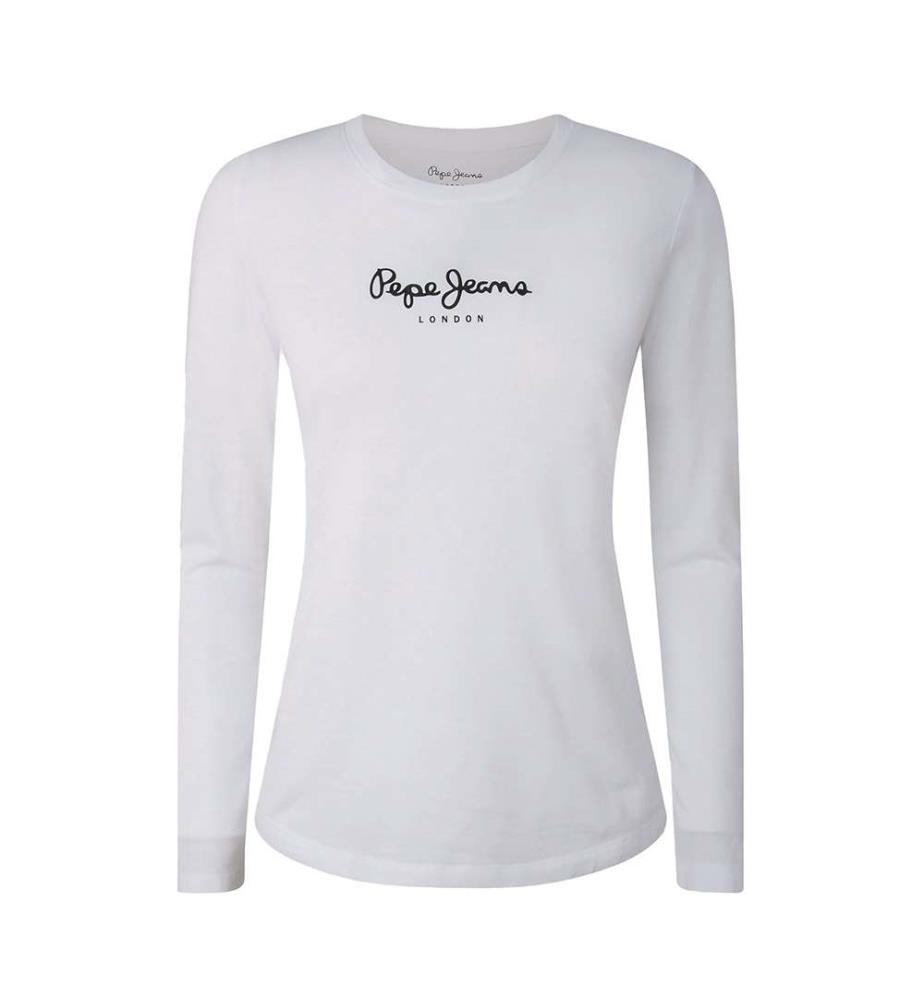 T-Shirt Manches Longues New Virginia - Blanc