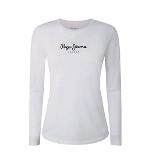 T-Shirt Manches Longues New Virginia - Blanc
