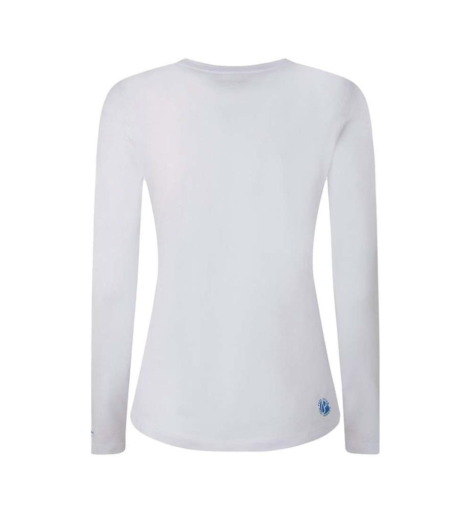T-Shirt Manches Longues New Virginia - Blanc