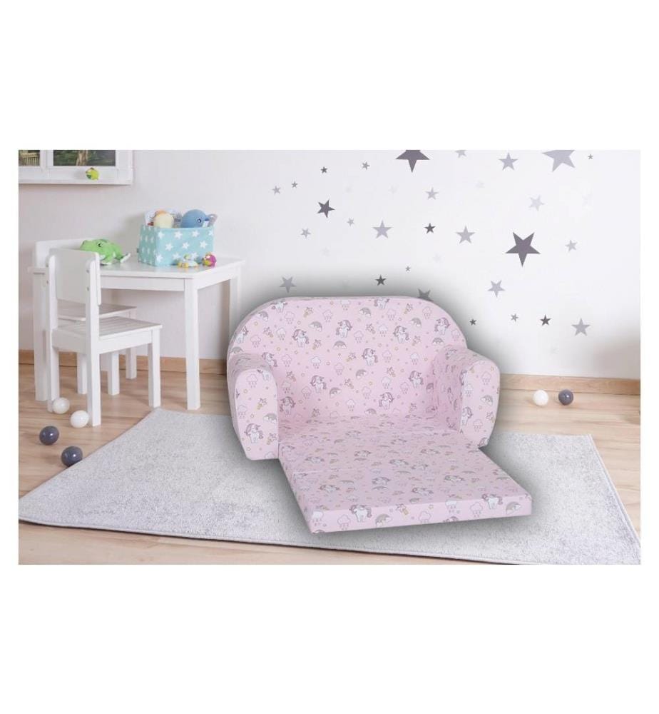 Knorrtoys Canapé pour enfants Rainbow Unicorn