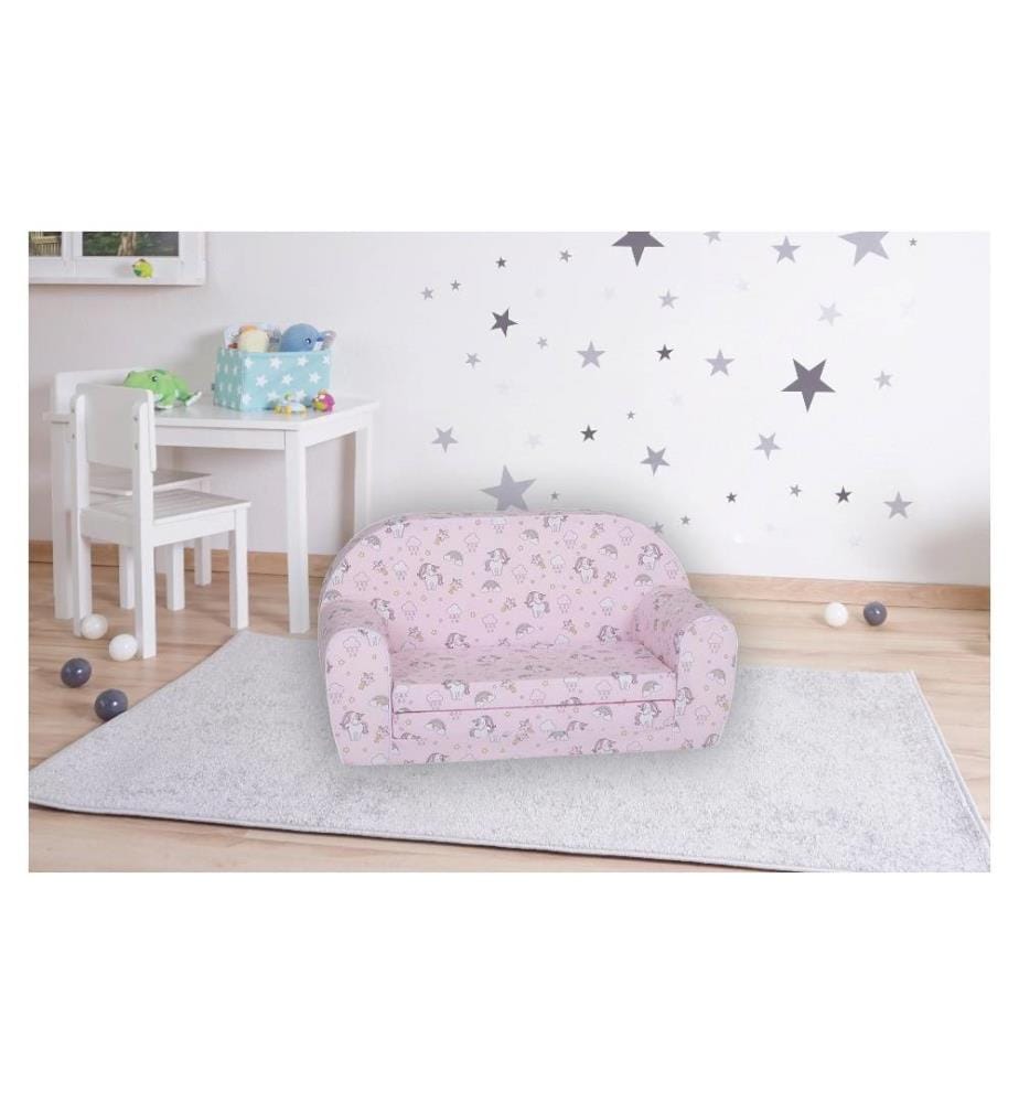 Knorrtoys Canapé pour enfants Rainbow Unicorn