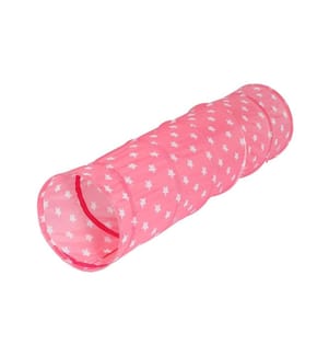 Knorrtoys Tunnel de jeu Pink White Stars