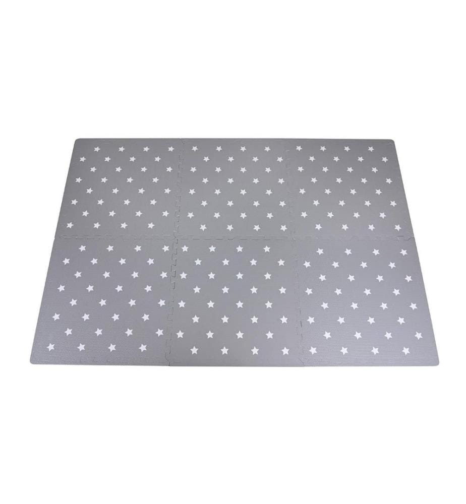 Knorrtoys Puzzlematte Sterne Grau