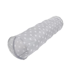 Knorrtoys Tunnel de jeu Grey White Stars