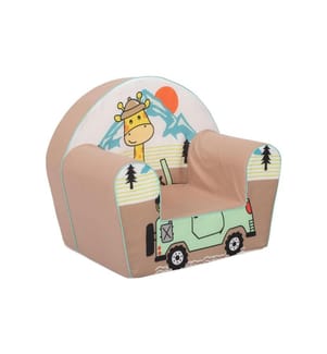 Knorrtoys Fauteuil pour enfants Girafe en tournée