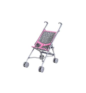 Knorrtoys Poussette pour poupée Sim – Star Grey