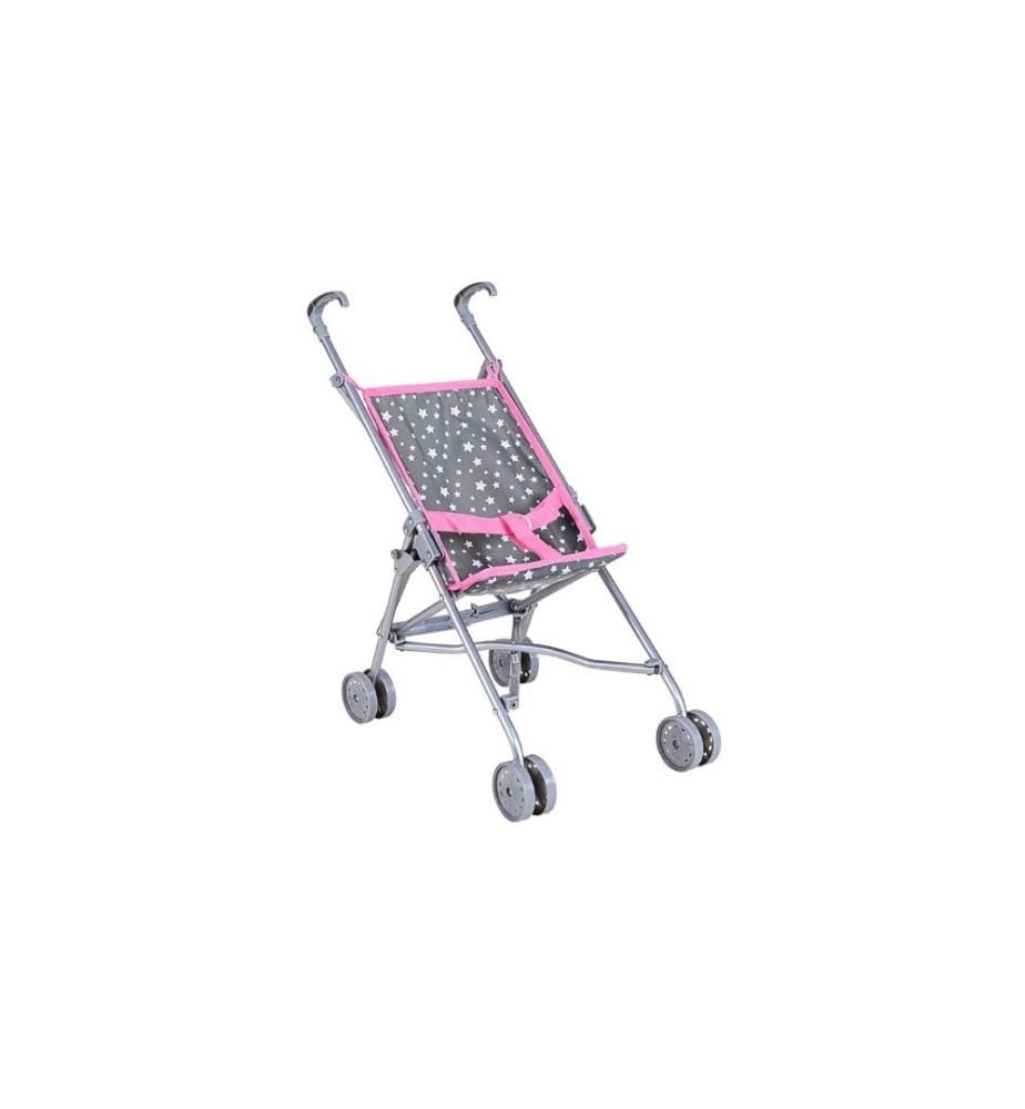 Knorrtoys Poussette pour poupée Sim – Star Grey
