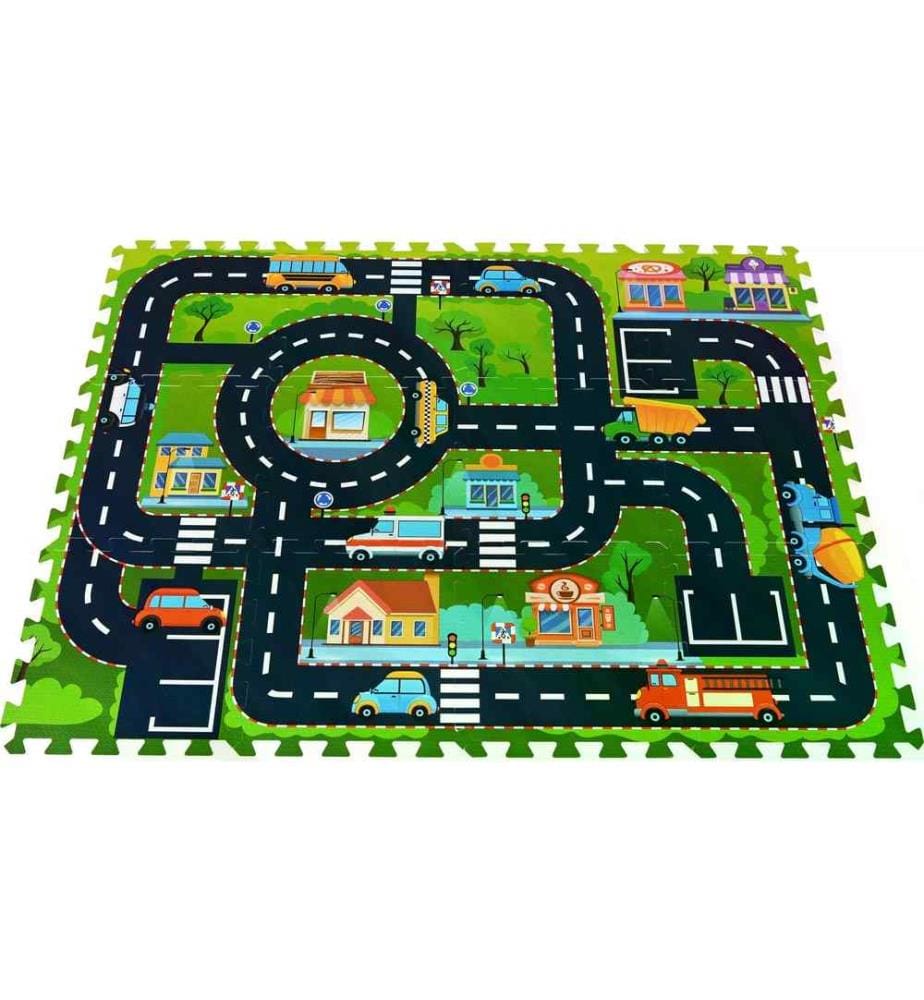 Knorrtoys Puzzlematte Strasse 12-teilig