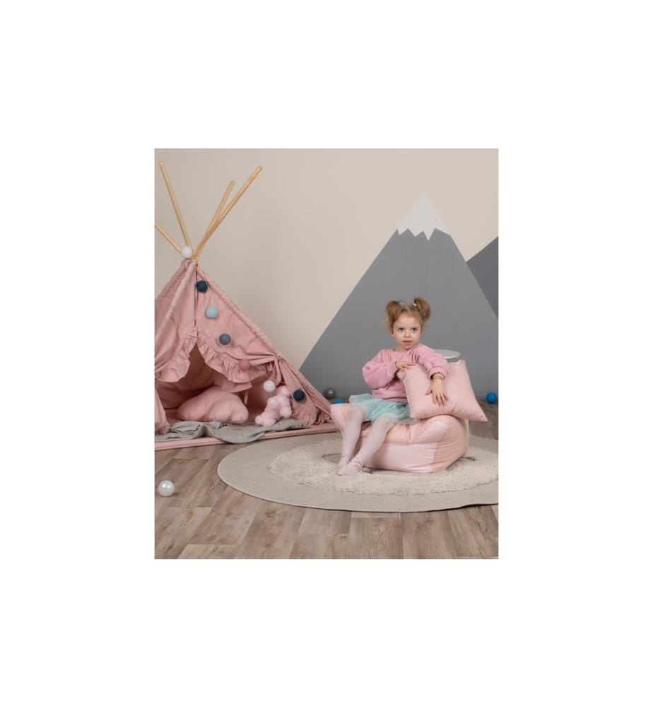 Knorrtoys Fauteuil poire Unicorn rainbow