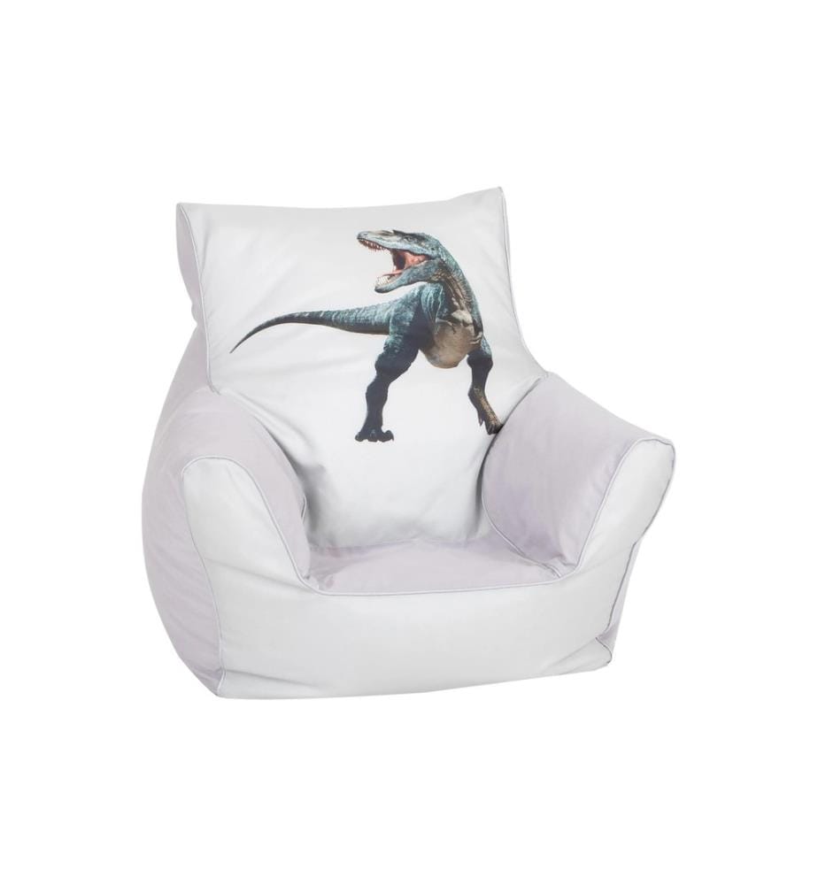 Knorrtoys Fauteuil poire Dino Grey
