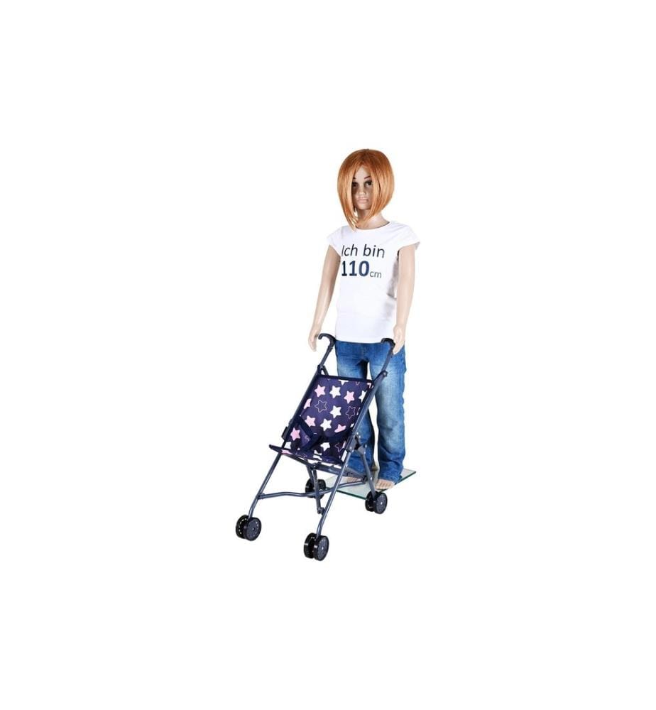 Knorrtoys Poussette pour poupée Sim Star Blue Pink