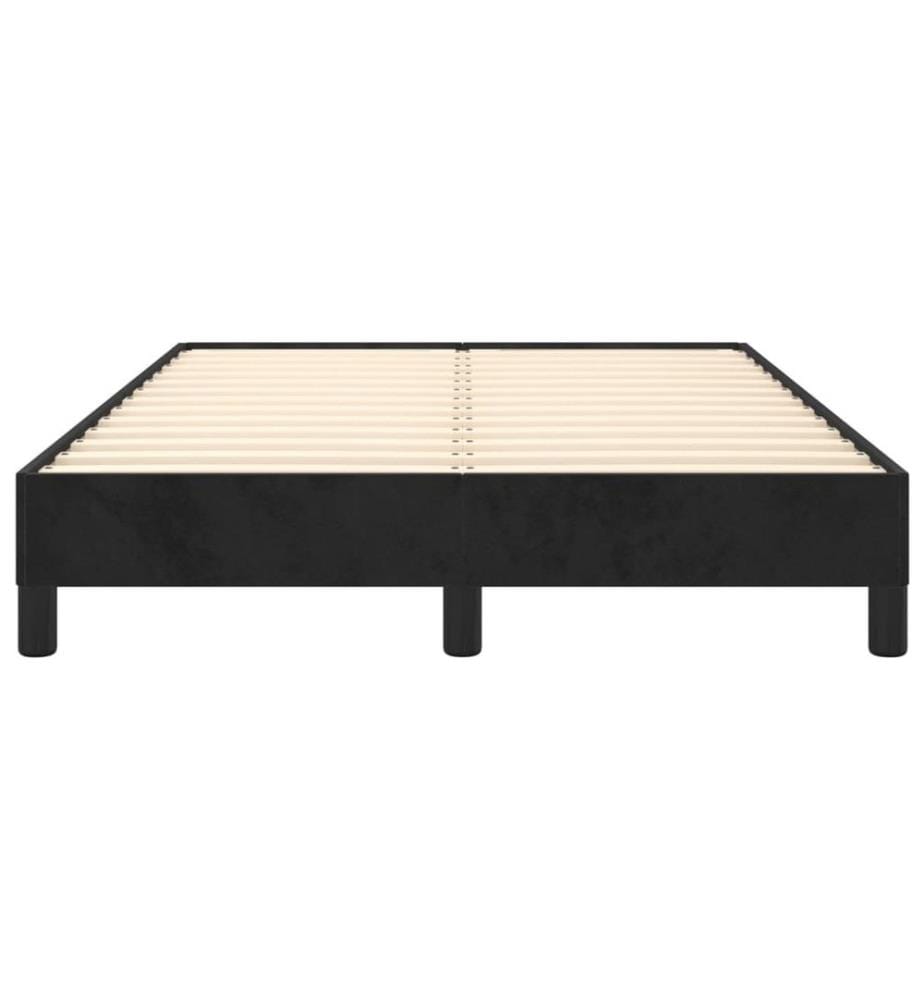 Bettgestell Schwarz 120x190 cm Samt