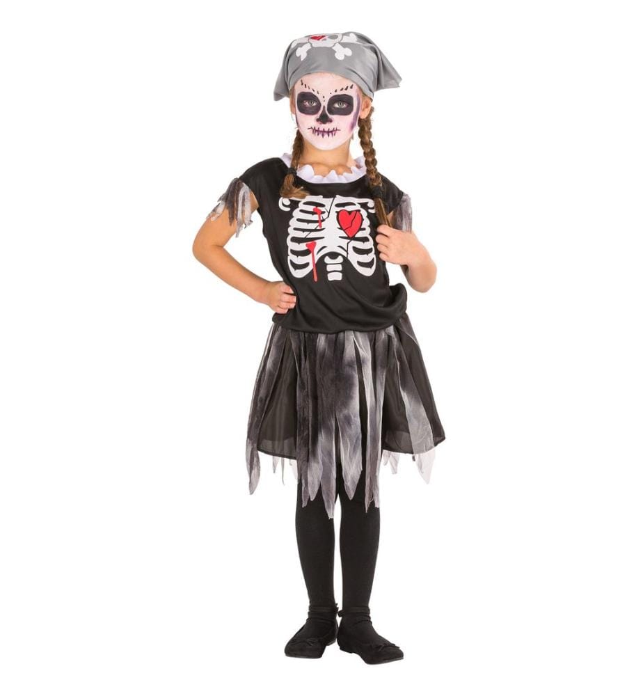 Costume da scheletro di pirata