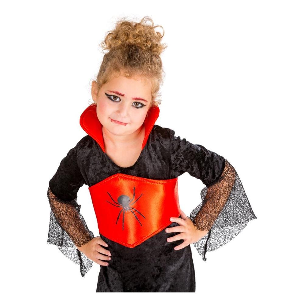 Mädchenkostüm Gräfin Dracula