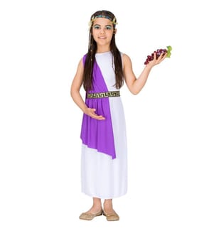 Costume da bambina - ragazza - Dea greca Atena