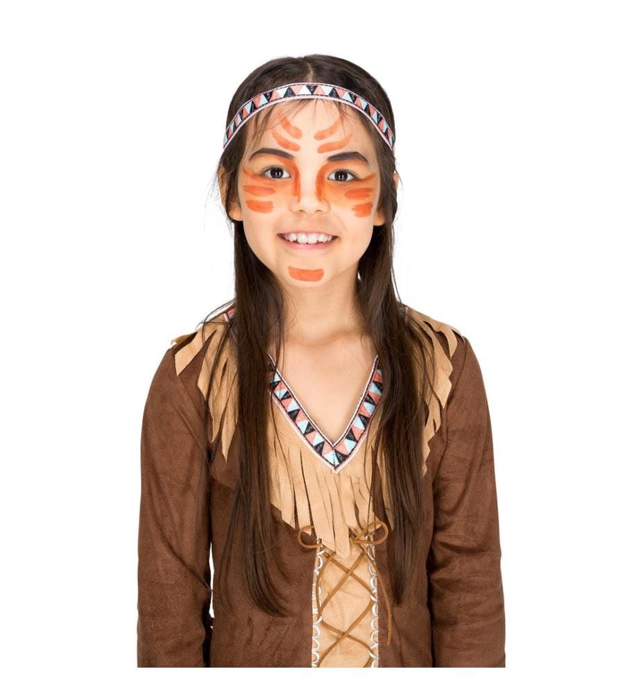 Mädchenkostüm Indianerprinzessin